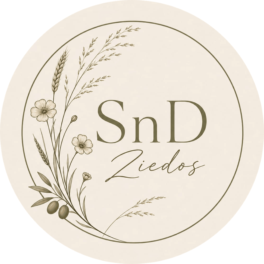 SnD Ziedos logo